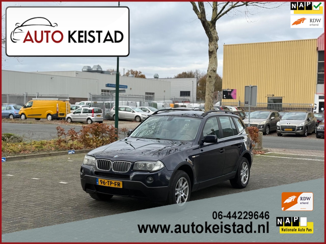 BMW X3 - 2.5SI AUTOMAAT LEDER/NAVIGATIE/STOELVERWARMING! - AutoWereld.nl