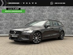 Volvo V60 - T6 Plug-in hybrid AWD Plus Dark | Harman Kardon Audio | Trekhaak | Stoel- / Stuurverwarmin