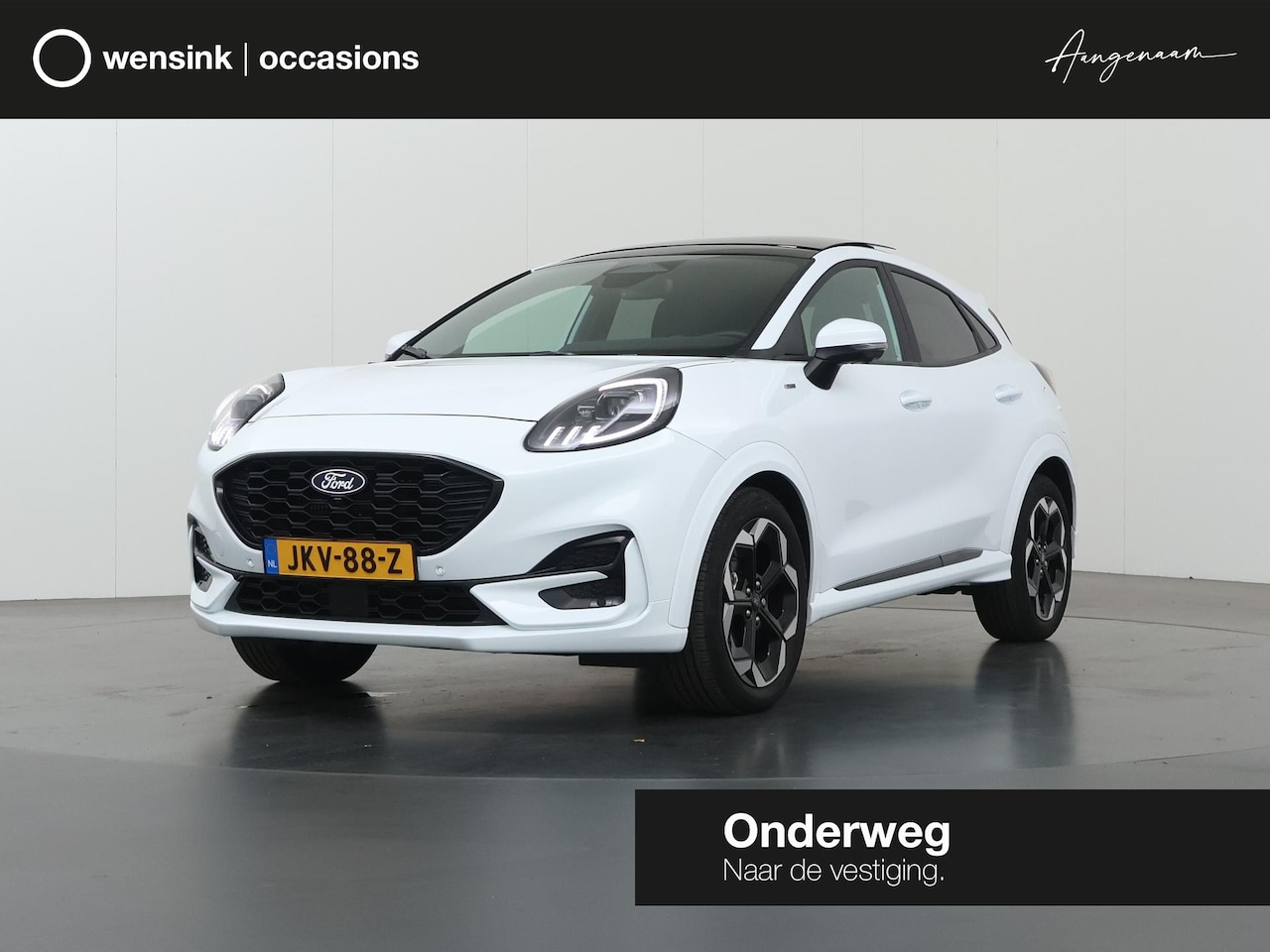 Ford Puma - 1.0 EcoBoost Hybrid ST-Line X | Trekhaak | Facelift | Panoramadak | Winterpack | Cruise Co - AutoWereld.nl