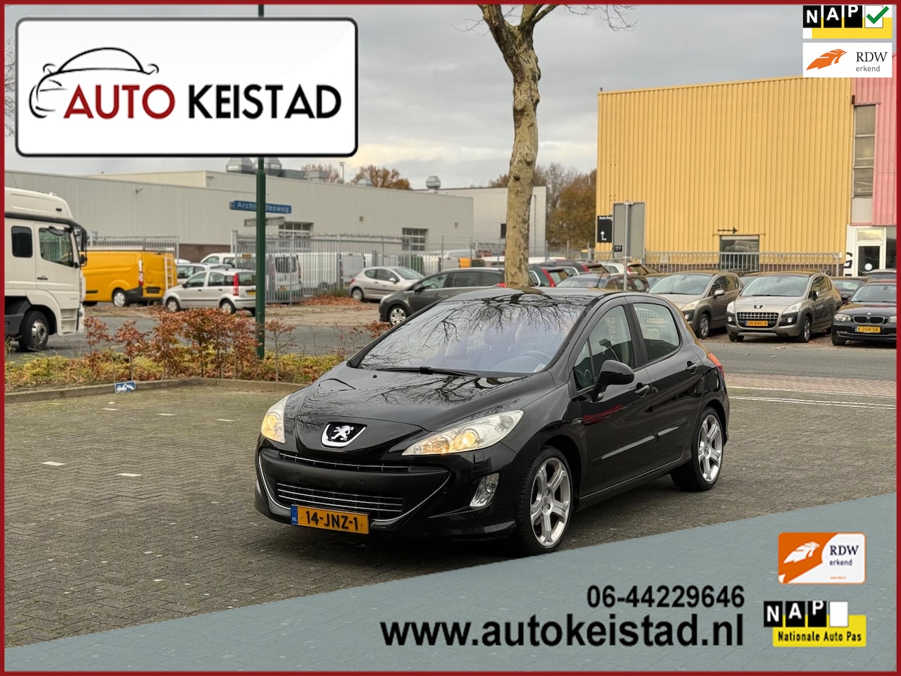 Peugeot 308 - 1.6 THP 174PK PANORAMA/MEMORY/LEDER/NAVIGATIE! ALLE OPTIES! - AutoWereld.nl
