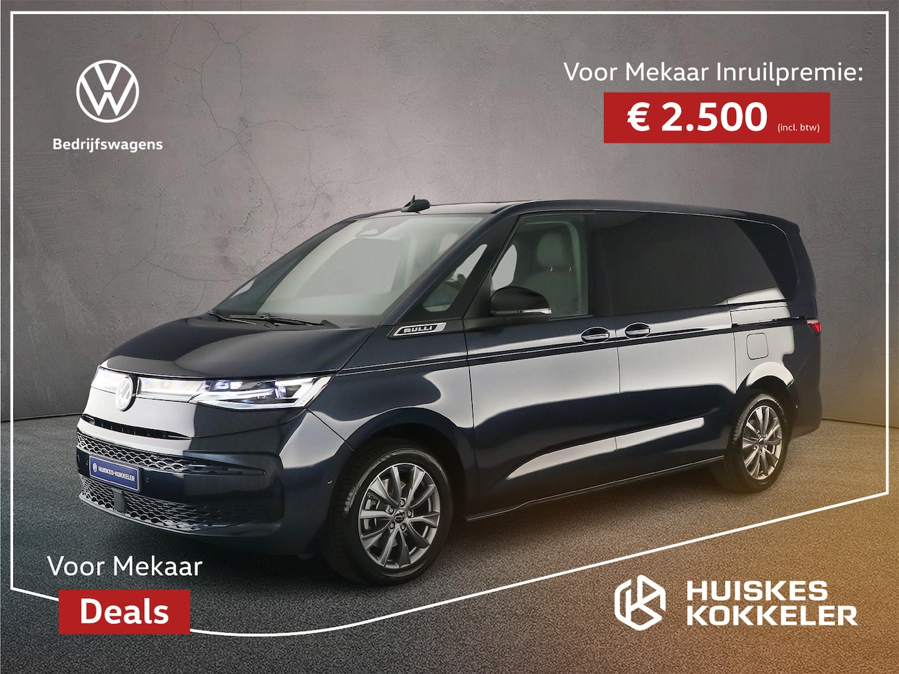 Volkswagen Multivan - 1.5 245pk DSG eHybrid L2 Bulli Edition 4Motion > € 2.500,= Inruilpremie < | Trekhaak | 7-z - AutoWereld.nl