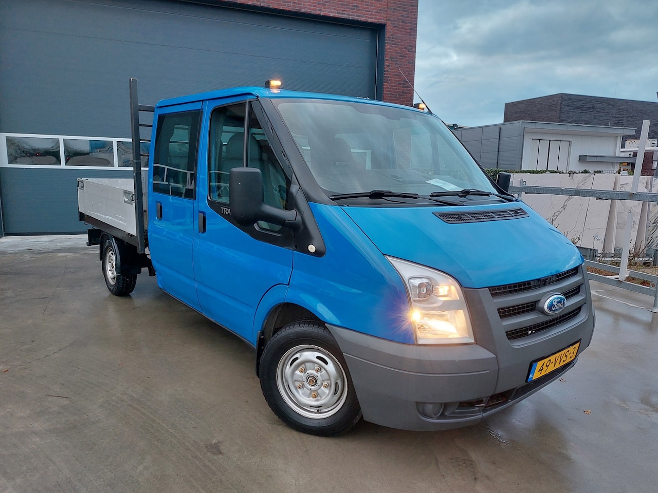 Ford Transit - 300M 2.2 TDCI Dubbel Cabine Open laadbak UNIEK 98000km APK 9-2026 - AutoWereld.nl
