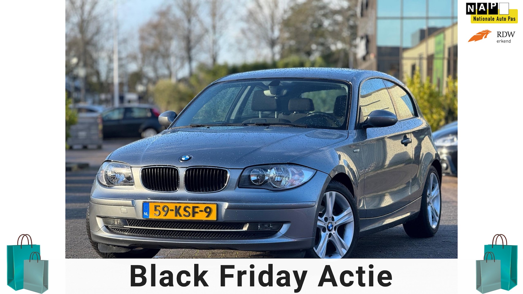 BMW 1-serie - 116i Bussines Line | Onderhoudhistorie | APK 31-06-2026 | 2 sleutels | Airco | Elektrische - AutoWereld.nl