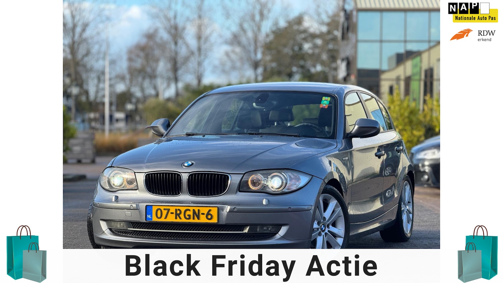 BMW 1-serie - 116i EffDyn. Ed. Business Line Ultimate Edition | Leder | Xenon | Parkeersensoren |Dealero - AutoWereld.nl