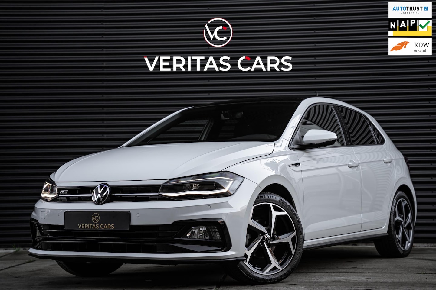 Volkswagen Polo - 1.0 TSI R-Line 95PK BTW|Pano|ACC|Full Led|Virtual|CarPlay|Navi|Trekhaak e.o. - AutoWereld.nl