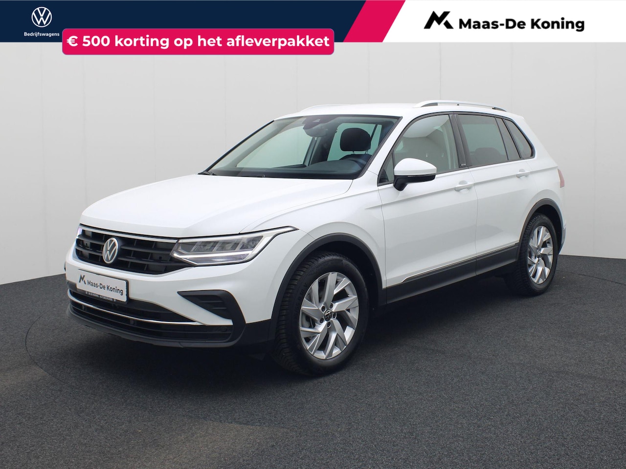 Volkswagen Tiguan - 1.5TSI/150PK Life Active · Camera · Navigatie · Trekhaak · Stoel-& stuurverwarming · Garan - AutoWereld.nl