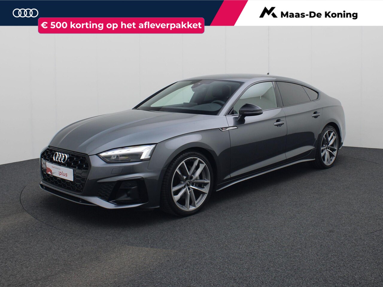 Audi A5 Sportback - 40 TFSI/204PK S Line · Leder · Elektrische stoel verstelling · Camera · Apple/Android Car - AutoWereld.nl