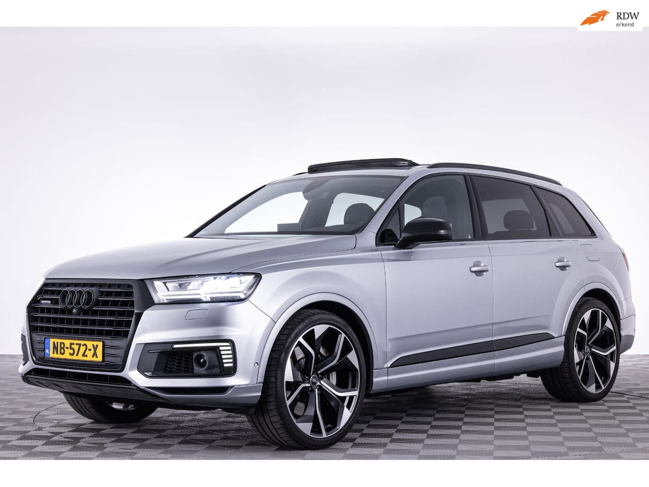 Audi Q7 - 3.0 TDI e-tron quattro Sport|S-line 2x|23 Inch|Panodak|Ned auto|Luchtvering|360 Camera|Led - AutoWereld.nl