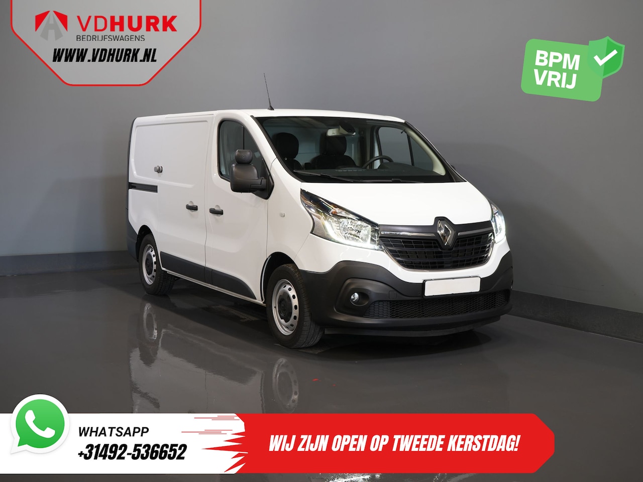 Renault Trafic - 2.0 dCi 145 pk BPM VRIJ Inrichting/ Standkachel/ Stoelverw/ CarPlay/ Camera/ PDC/ Cruise/ - AutoWereld.nl