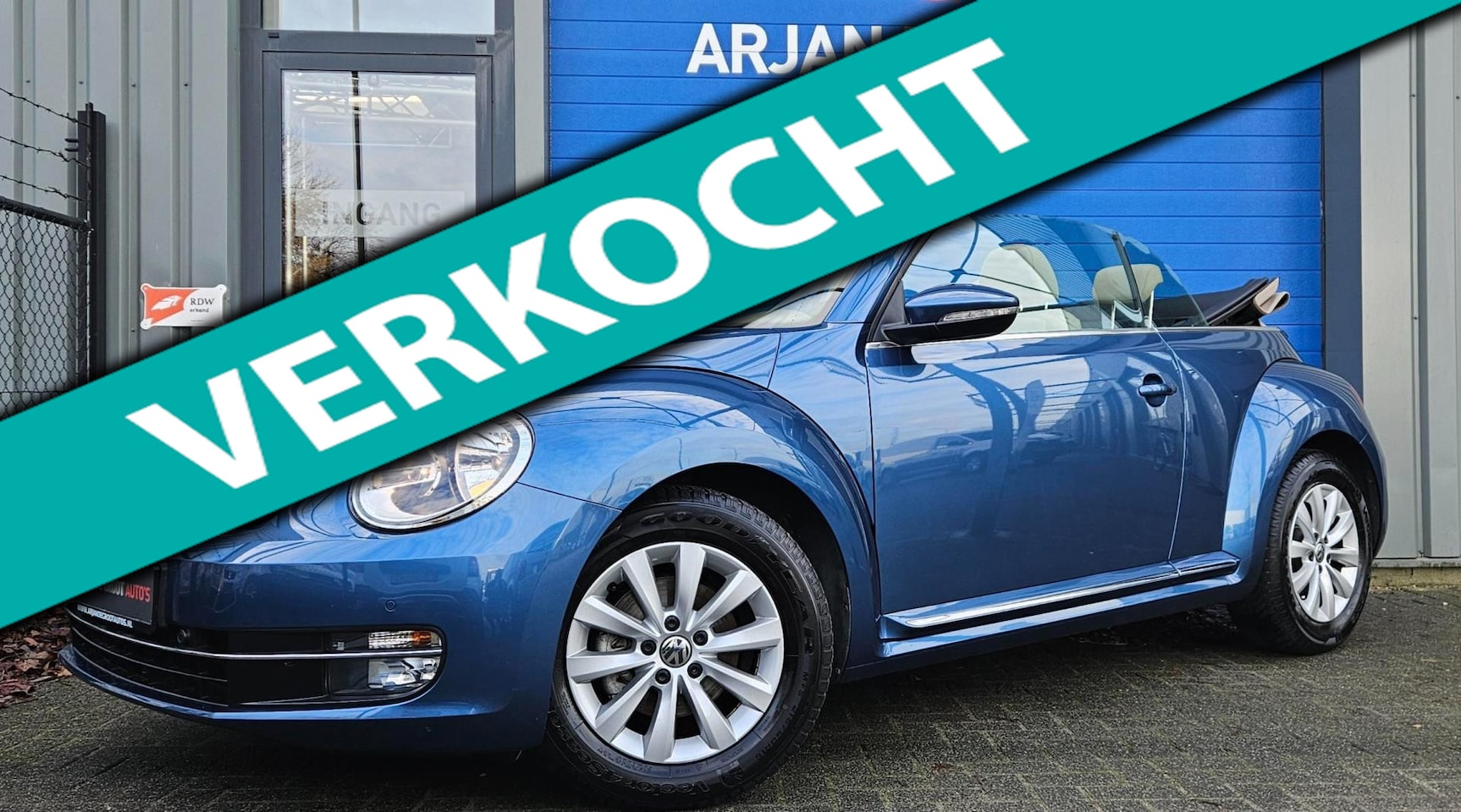 Volkswagen Beetle Cabriolet - 1.2 TSI 105PK 21000KM Uniek! Dealer onderhouden! - AutoWereld.nl