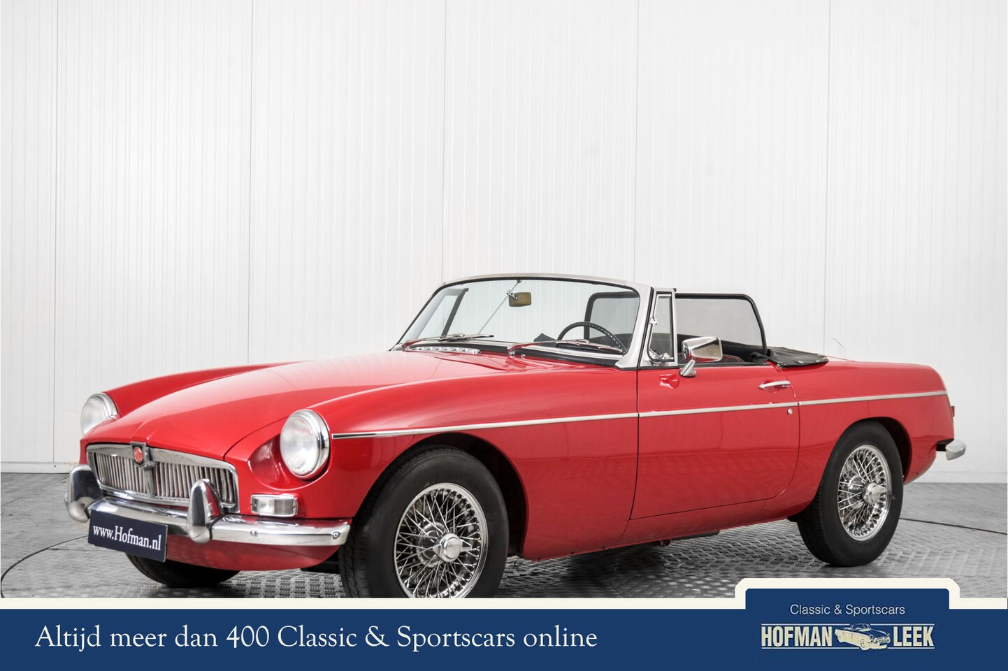 MG B type - MGB overdrive chroom spaakwielen - AutoWereld.nl