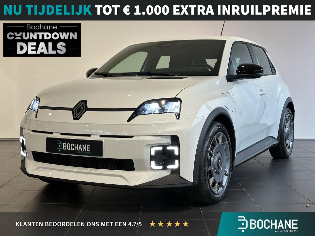 Renault 5 - urban range evolution 40 kWh | DIRECT LEVERBAAR! | APPLE CARPLAY & ANDROID AUTO | PARKEER - AutoWereld.nl