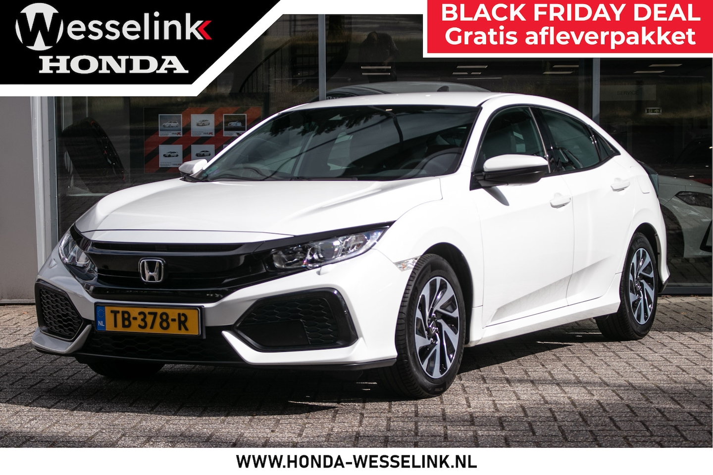 Honda Civic - 1.0 i-VTEC Comfort Automaat -Dealer ond . | Camera | Navigatie - AutoWereld.nl