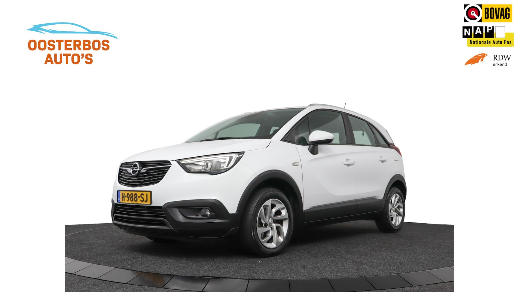 Opel Crossland X - 1.2 Turbo Edition - Navi/LM-vlg/Airco/Carplay/ 110pk - AutoWereld.nl