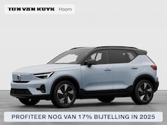Volvo EX40 - Single Motor Extended Range Plus 82 kWh climate line/ extra getint glas/ zwart dak/ all se