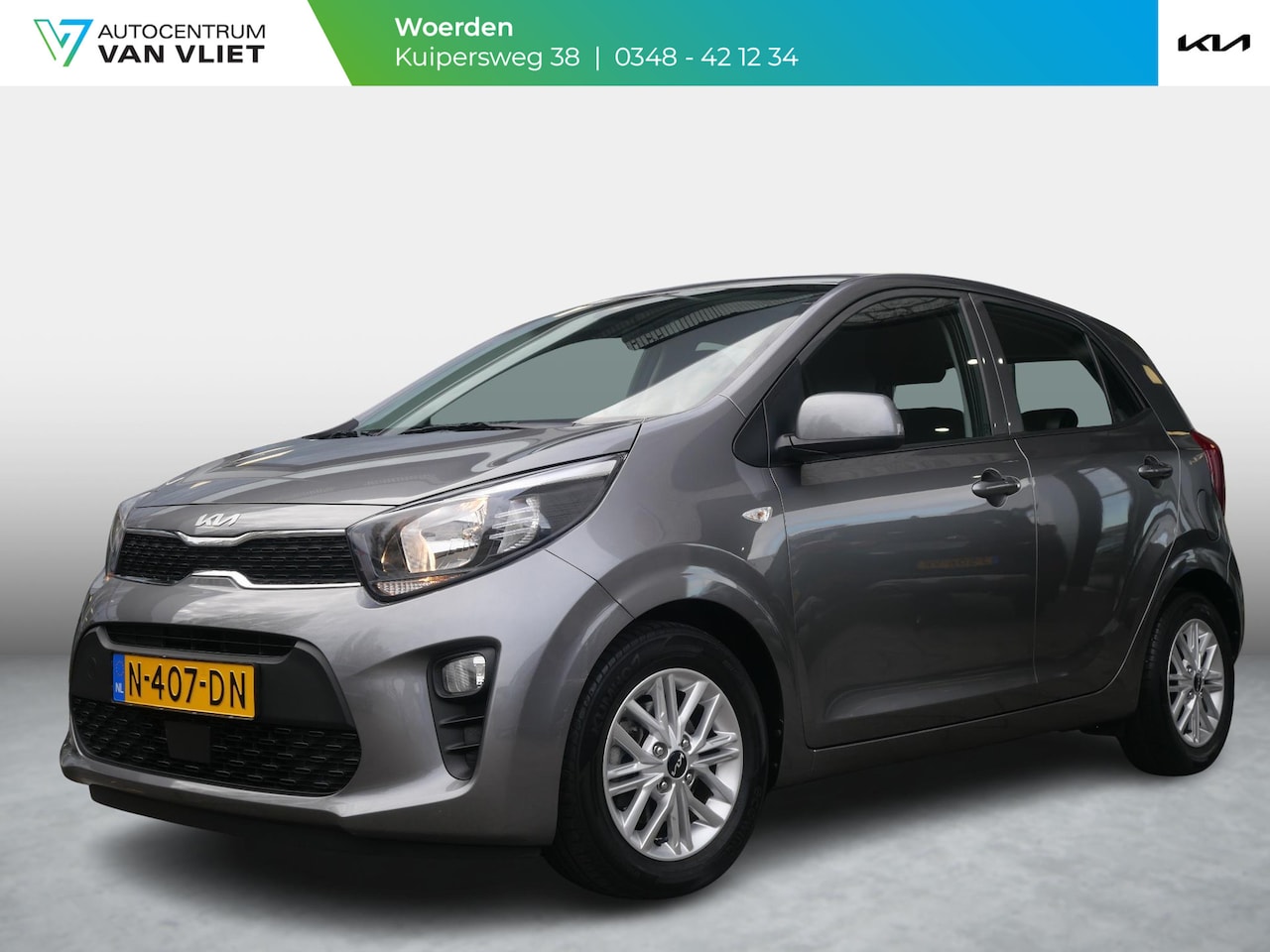 Kia Picanto - 1.0 DPi DynamicLine | Camera | Cruise | Airco | Carplay | - AutoWereld.nl