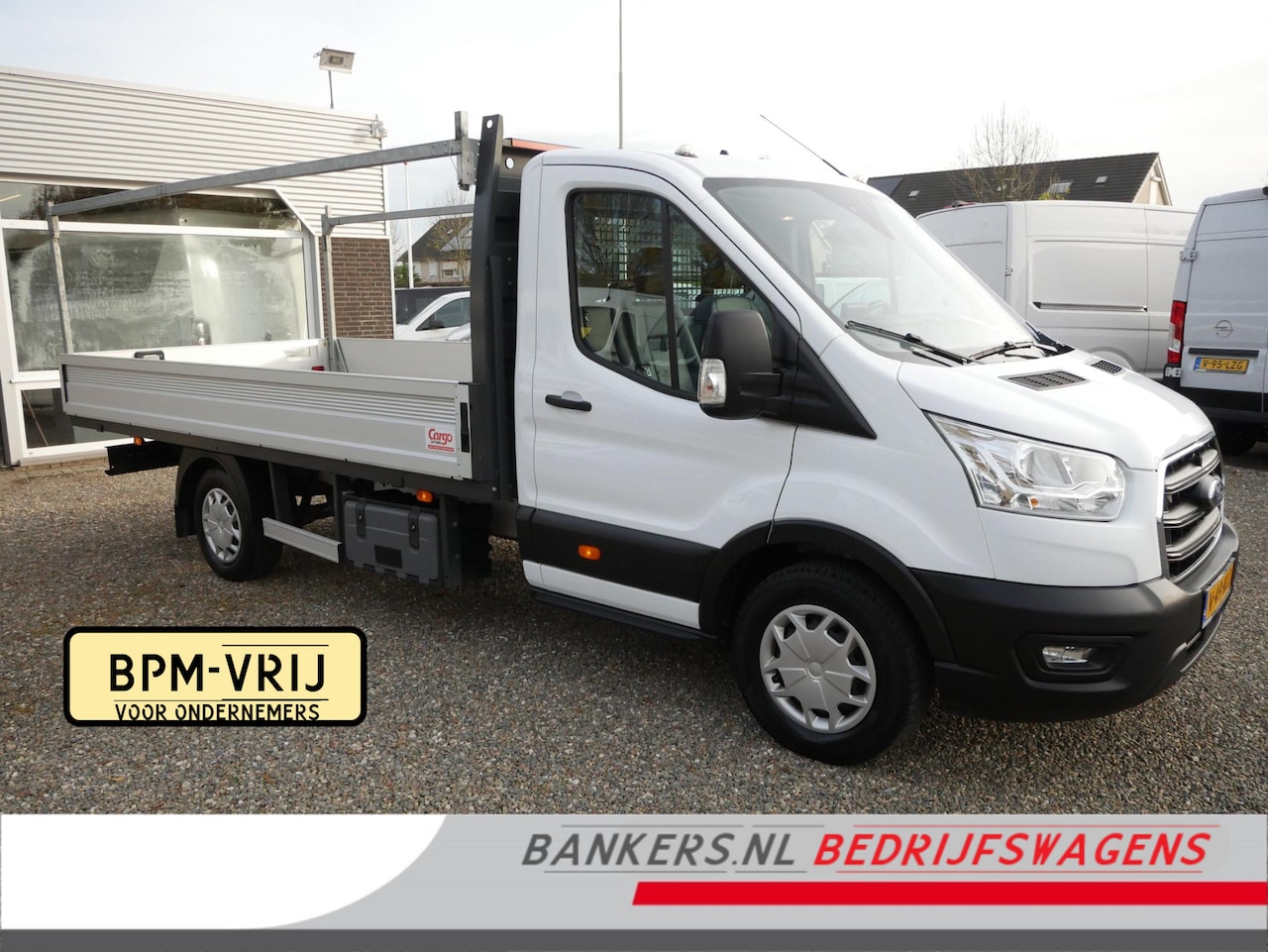 Ford Transit - 2.0 TDCI 130PK, L4, Pickup, Airco, Open laadbak L*B*H = 420*210*40 - AutoWereld.nl