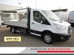 Ford Transit - 2.0 TDCI 130PK, L4, Pickup, Airco, Open laadbak L*B*H = 420*210*40