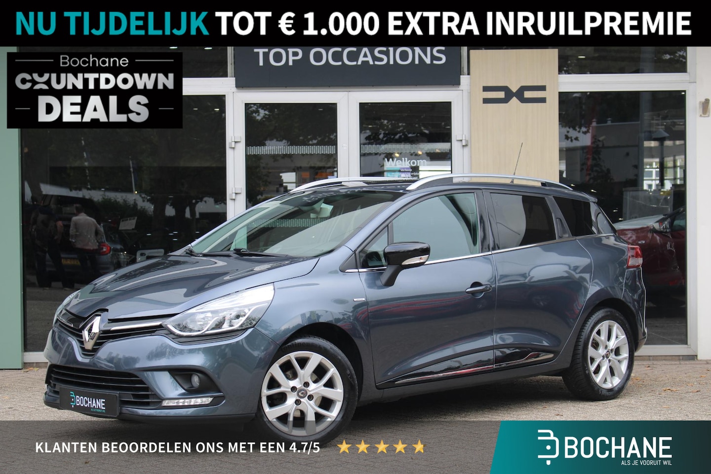 Renault Clio - 0.9 TCe Limited | All Season banden | Klimaat control | Cruise Control | Navigatiesysteem - AutoWereld.nl