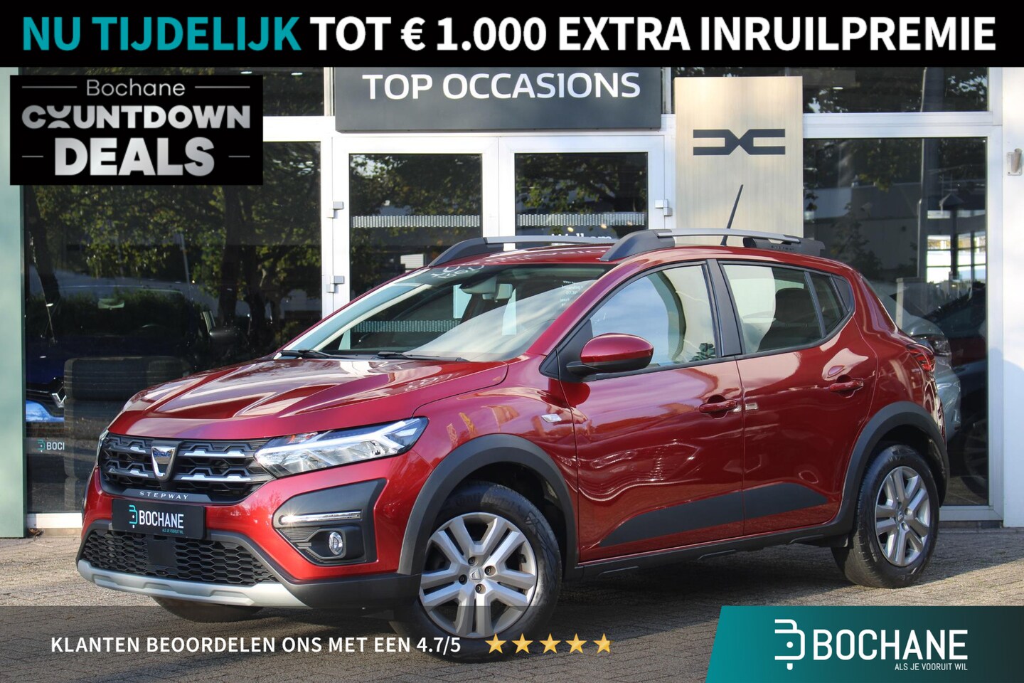 Dacia Sandero Stepway - 1.0 TCe 90 Comfort | Smartphone replicatie - AutoWereld.nl