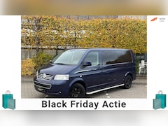 Volkswagen Transporter - 2.5 TDI 96 Kw 131 PK DUBBEL CABINE AIRCO SPORTVELGEN APK NAP 1E EIGENAAR