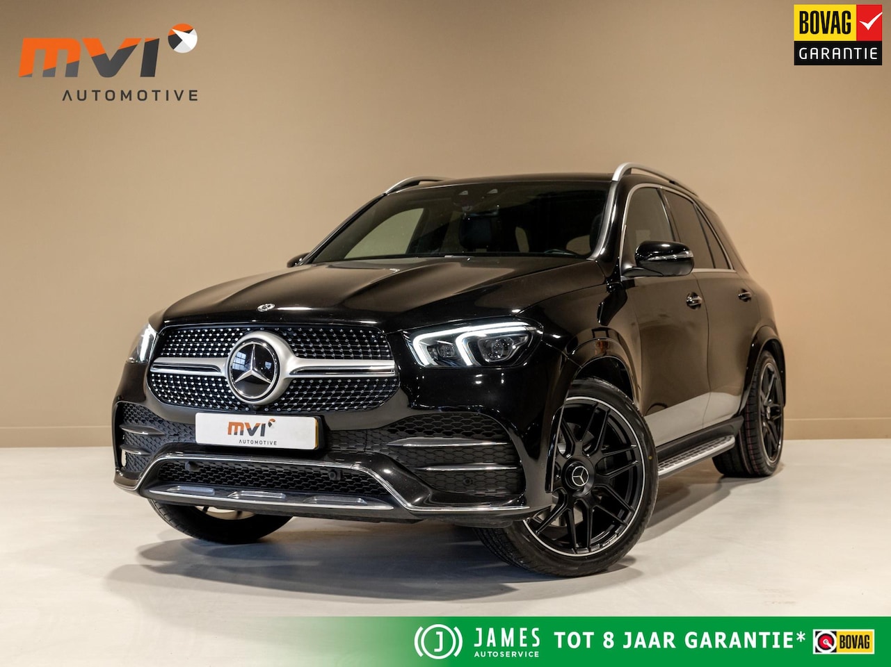 Mercedes-Benz GLE-Klasse - 450 4MATIC Line: AMG Premium Plus / 367pk / Panorama dak / Trekhaak / Rondomzicht camera / - AutoWereld.nl