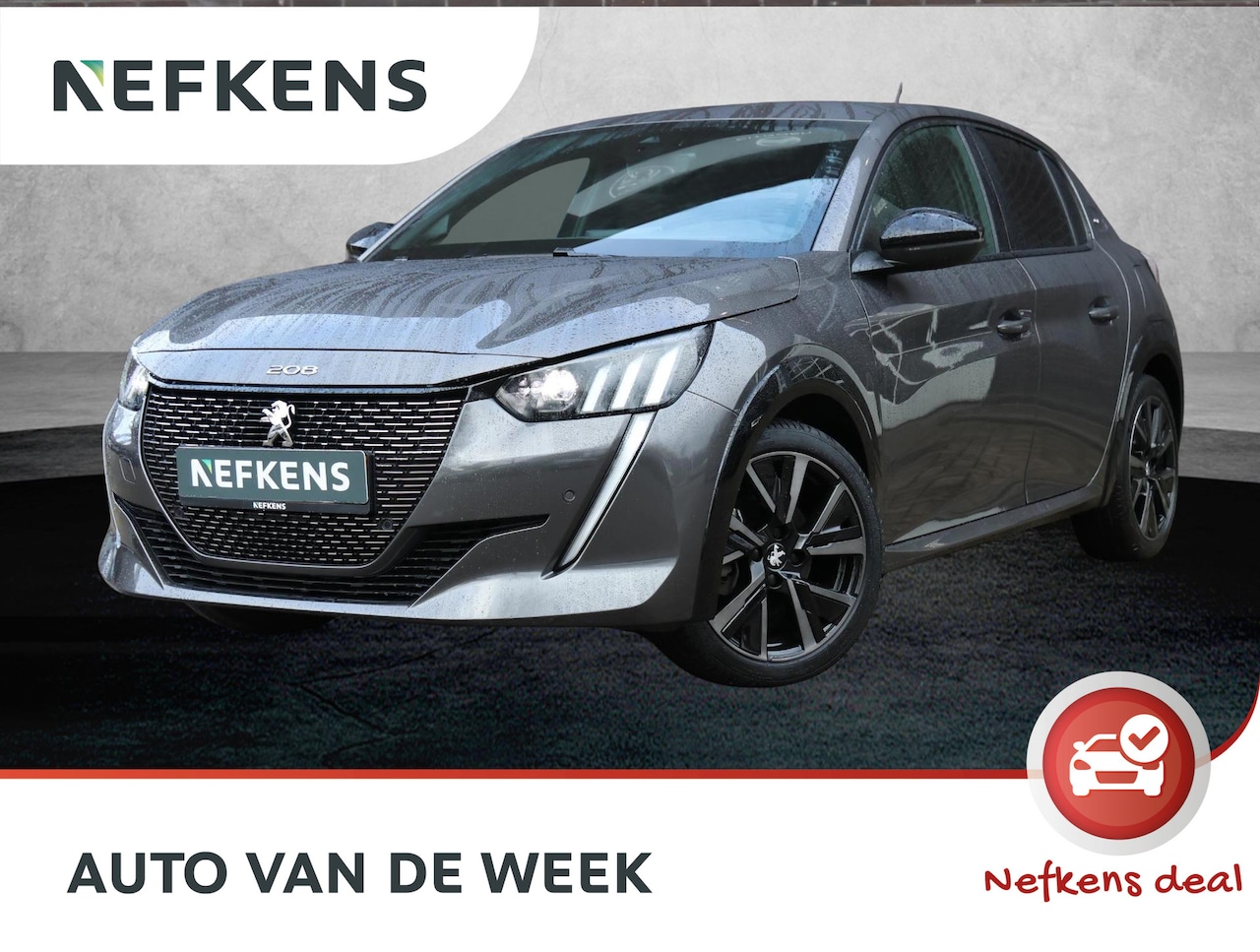 Peugeot 208 - 100pk GT | Achteruitrijcamera | Navigatie | 3D Display | Cruise Control | Full led koplamp - AutoWereld.nl