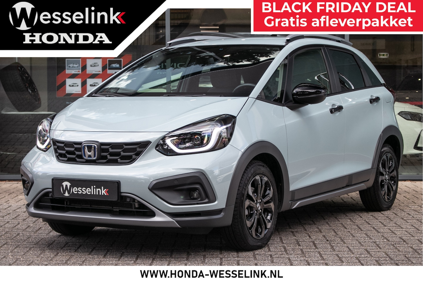 Honda Jazz - 1.5 e:HEV Advance Crosstar -Navi | Apple Carpl./Android Auto | Camera - AutoWereld.nl