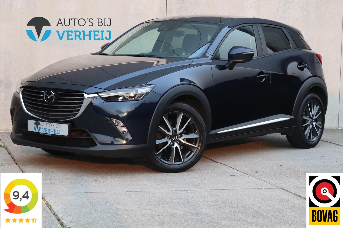 Mazda CX-3 - 2.0 SkyActiv-G 120 GT-M / NAVI / CAMERA / 18"LMV / LEDER - AutoWereld.nl