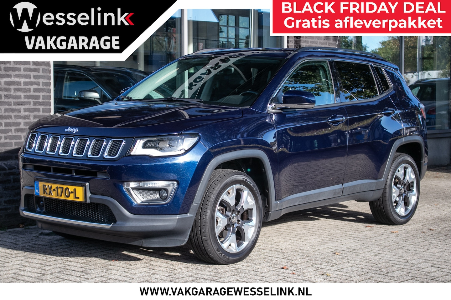 Jeep Compass - 1.4 MultiAir Opening Edition 4x4 | Prem Audio | Keyless | Navigatie - AutoWereld.nl