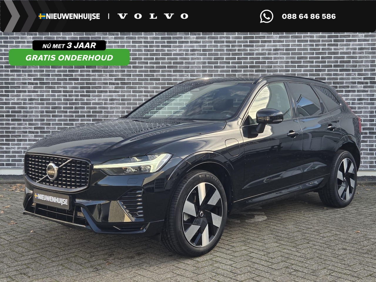 Volvo XC60 - 2.0 T6 Plug-in hybrid AWD Plus Dark | Adaptieve Cruise Control | Panoramadak | Stoel-/Stuu - AutoWereld.nl