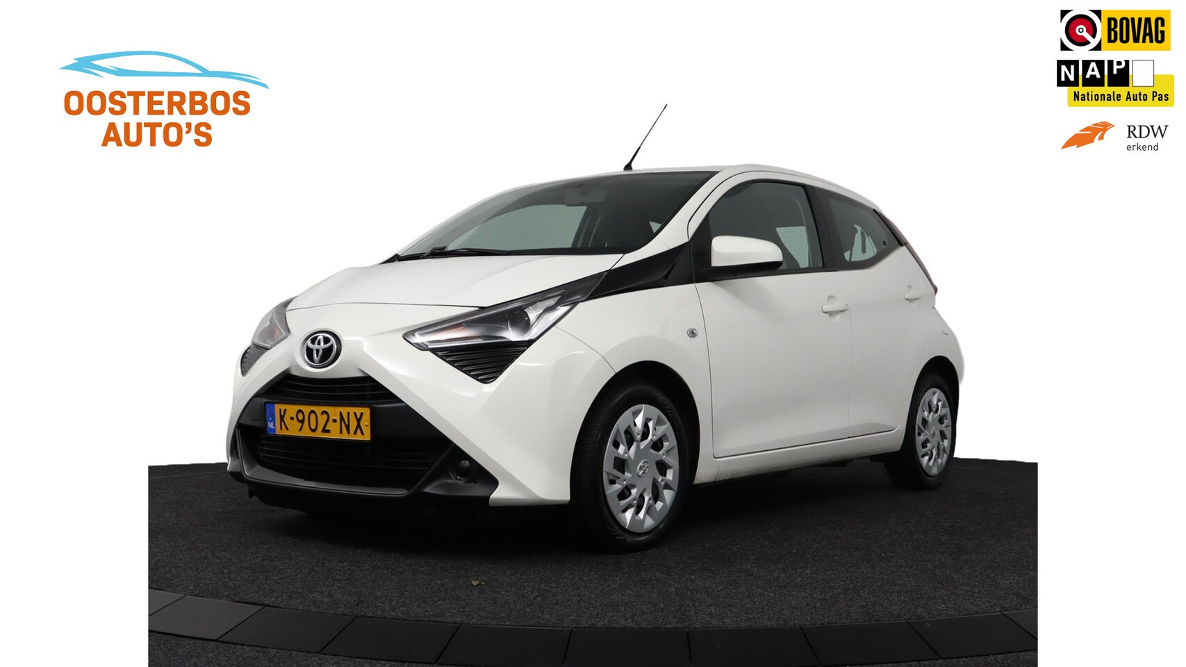Toyota Aygo - 1.0 VVT-i x-play - Camera/Carplay/Airco/Blue tooth - AutoWereld.nl
