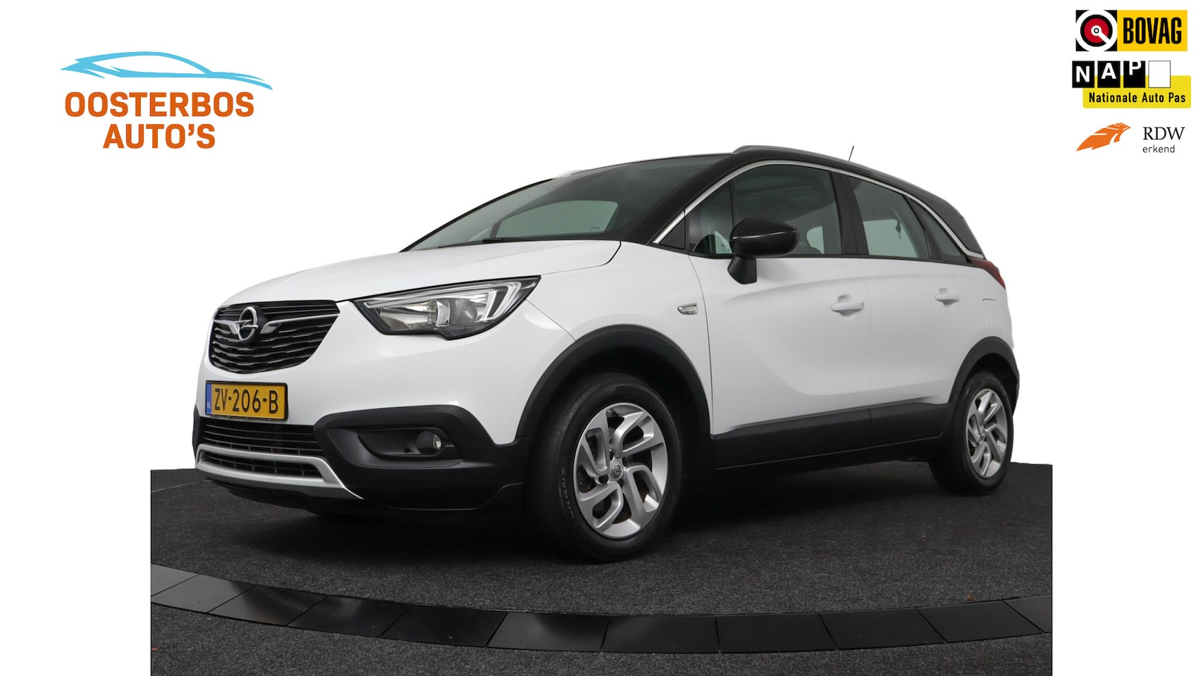 Opel Crossland X - 1.2 Turbo Innovation - ECC/Winterpakket/Carplay/Navi/Pano/DAB - AutoWereld.nl