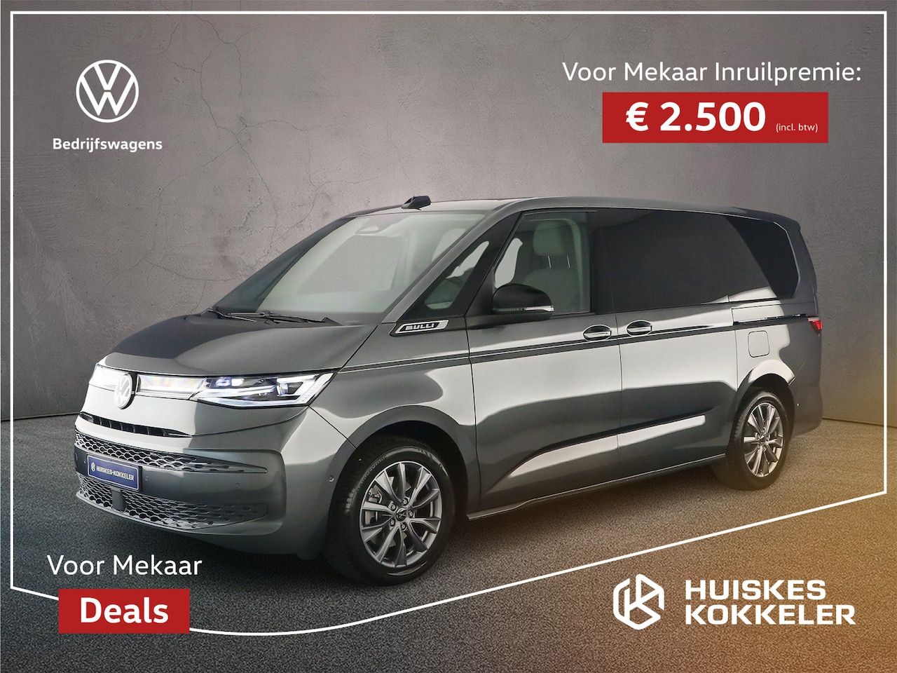 Volkswagen Multivan - 1.5 245pk DSG eHybrid L2 Bulli Edition 4Motion > € 2.500,= Inruilpremie < | Trekhaak | Sto - AutoWereld.nl