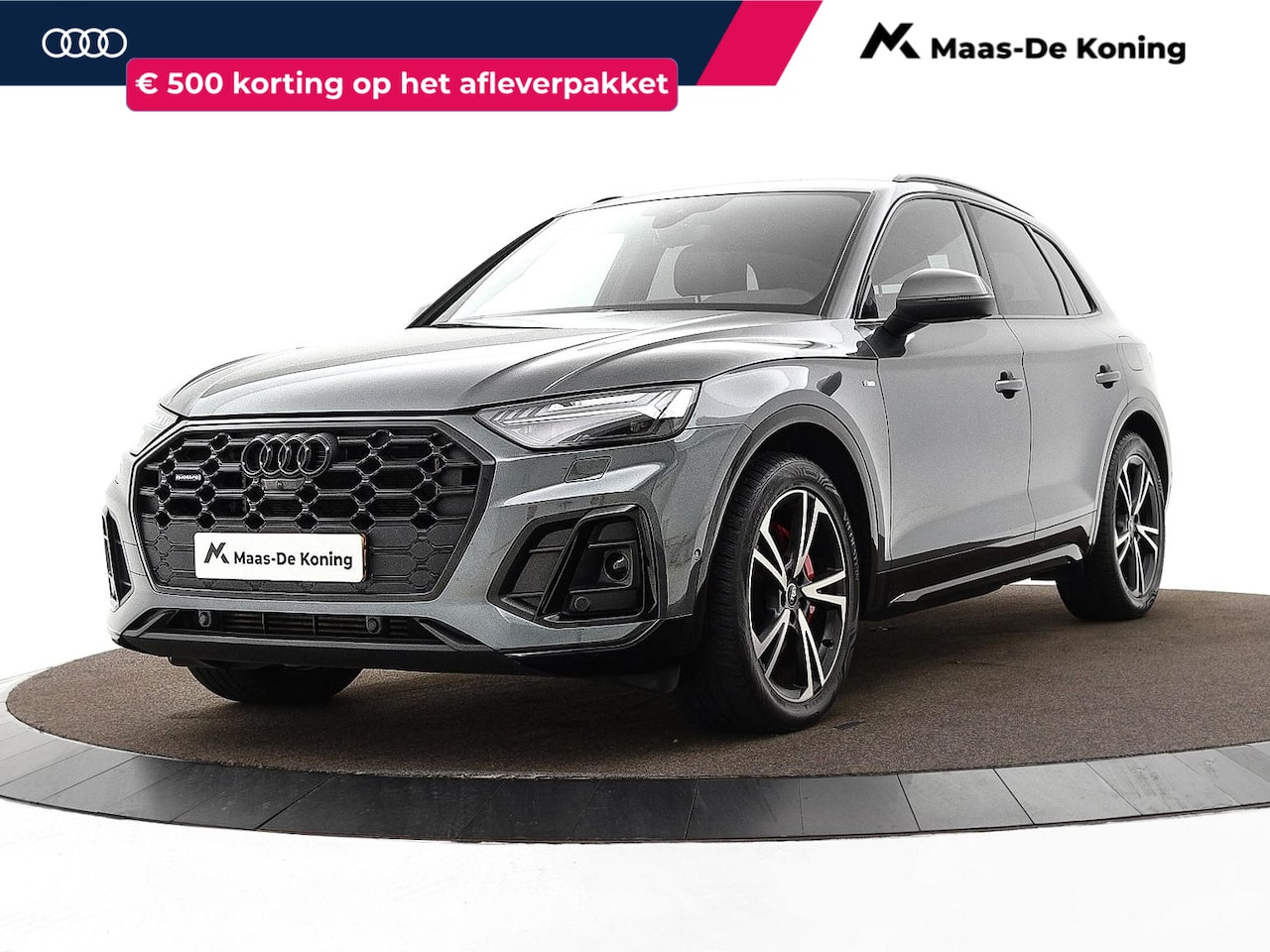 Audi Q5 - 50 TFSIe 299pk S-tronic S edition Competition · Apple/Android Car Play · Luchtvering · Key - AutoWereld.nl