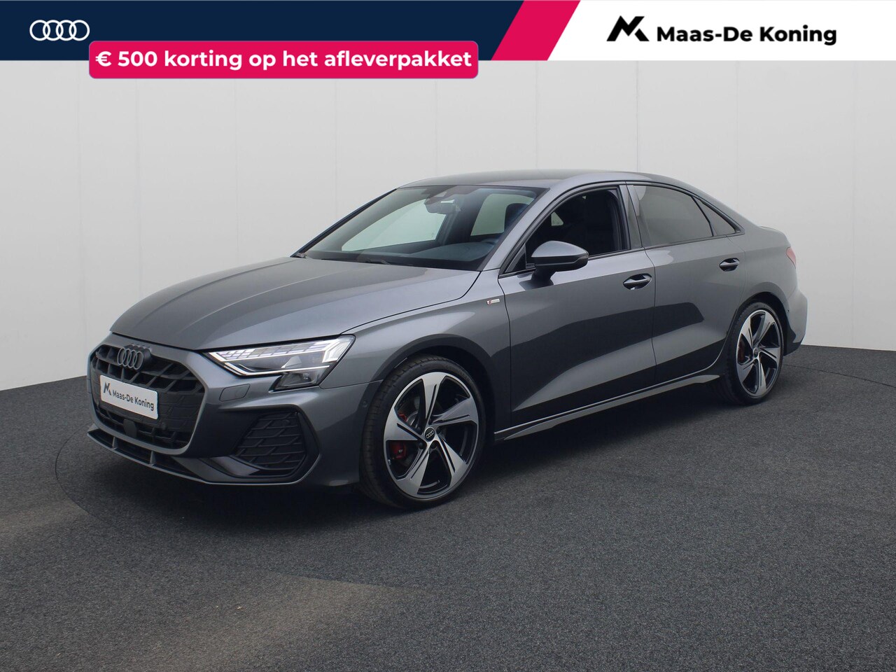 Audi A3 Limousine - 35 TFSI/150pk S-tronic S Line · Apple/Android Car Play · SONOS · Camera · ACC · Stoelverwa - AutoWereld.nl