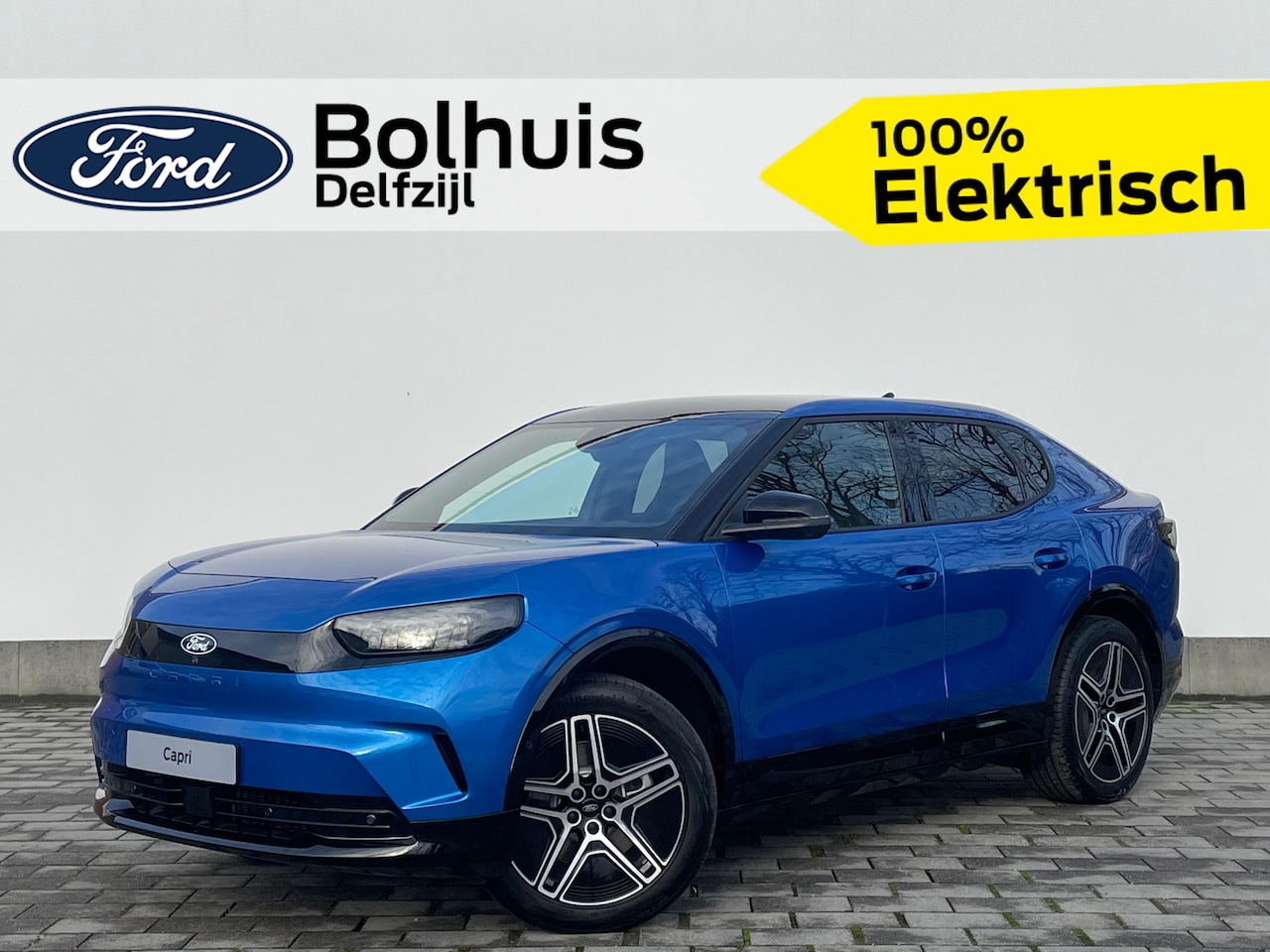 Ford Capri - Ext Range RWD 77 kWh PREMIUM | Driver Ass. Pack | Panodak | Trekhaak | B&O | Massage stoel - AutoWereld.nl