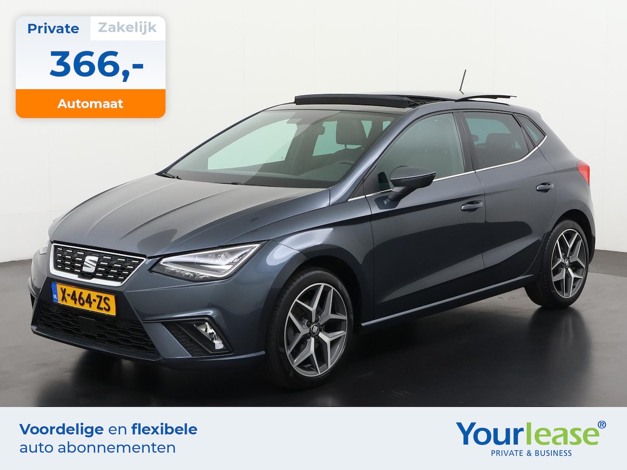 SEAT Ibiza - 1.0 TSI FR Business Intense DSG | All-in 366,- Private Lease | Direct uit voorraad - AutoWereld.nl