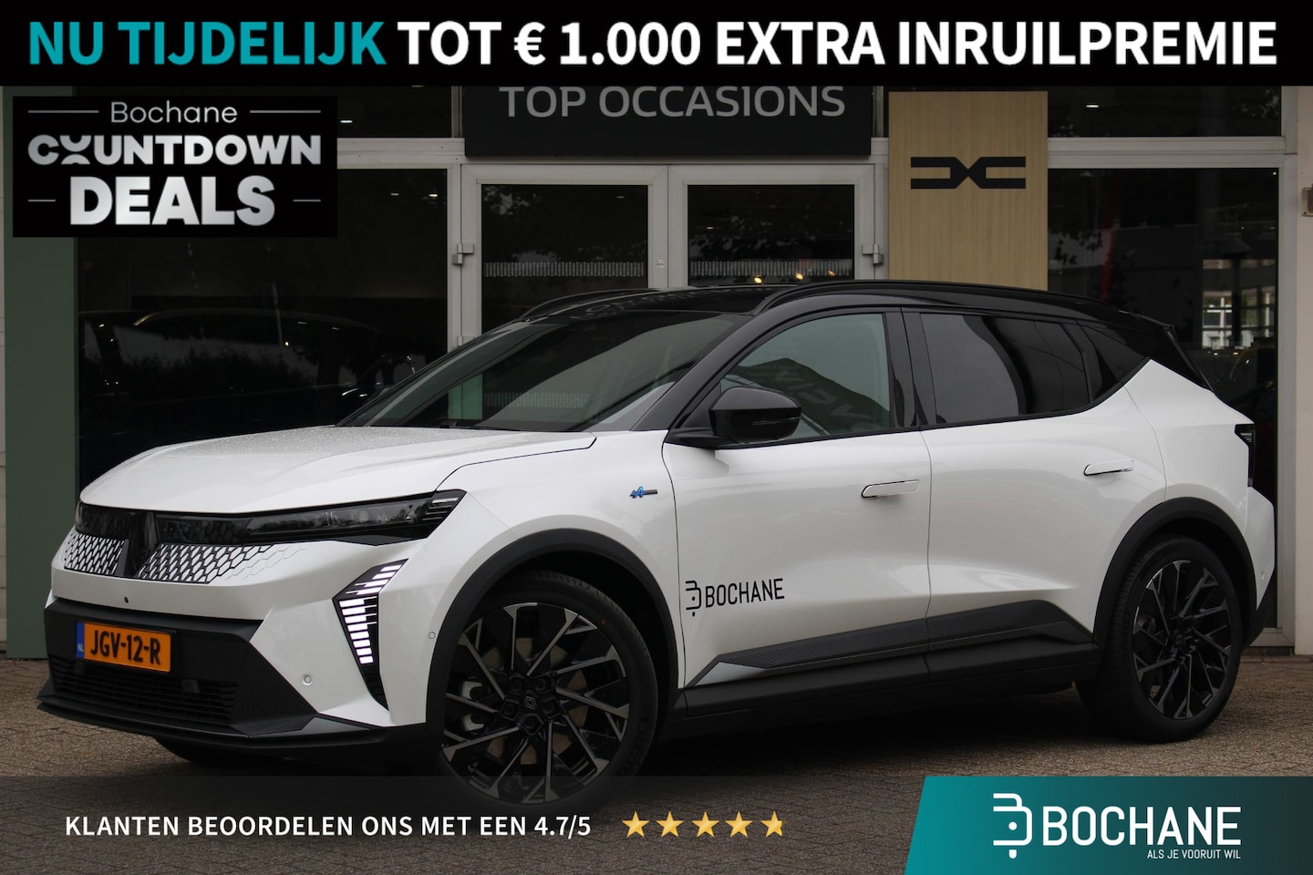 Renault Scenic E-Tech - EV87 long range esprit Alpine | Stoelverwarming en Stuurwielverwarming | Dodehoek detectie - AutoWereld.nl