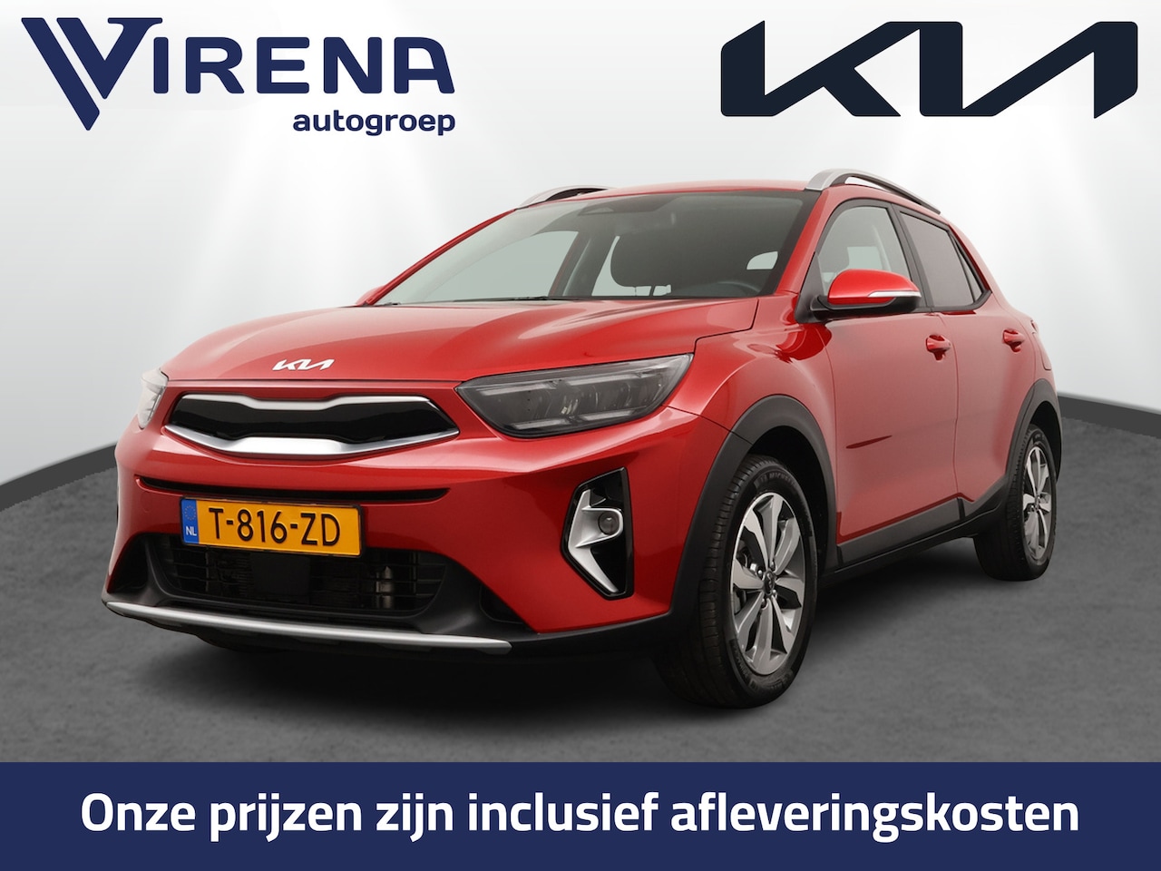 Kia Stonic - 1.0 T-GDi MHEV DynamicPlusLine - Climate Control - Navigatie - Cruise control - Bluetooth - AutoWereld.nl