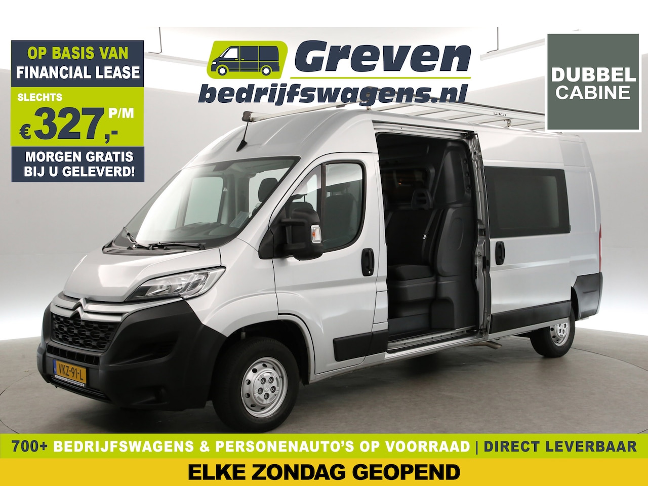 Citroën Jumper - 33 2.2 BlueHDi L3H2 | DC | 2xSchuifdeur | Airco | Trekh. | Cruise | Camera | Navi | Imperi - AutoWereld.nl