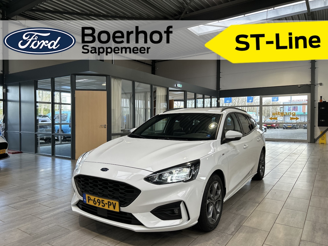 Ford Focus Wagon - EcoBoost 125pk St-line X | Dealer onderhouden | Winterpack | Adapt. Cruise | Camera | Elek - AutoWereld.nl