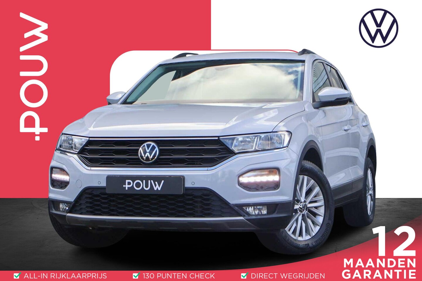 Volkswagen T-Roc - 1.0 TSI 110pk Style | Navigatie | Apple Carplay & Android Auto | Climatronic | Camera - AutoWereld.nl