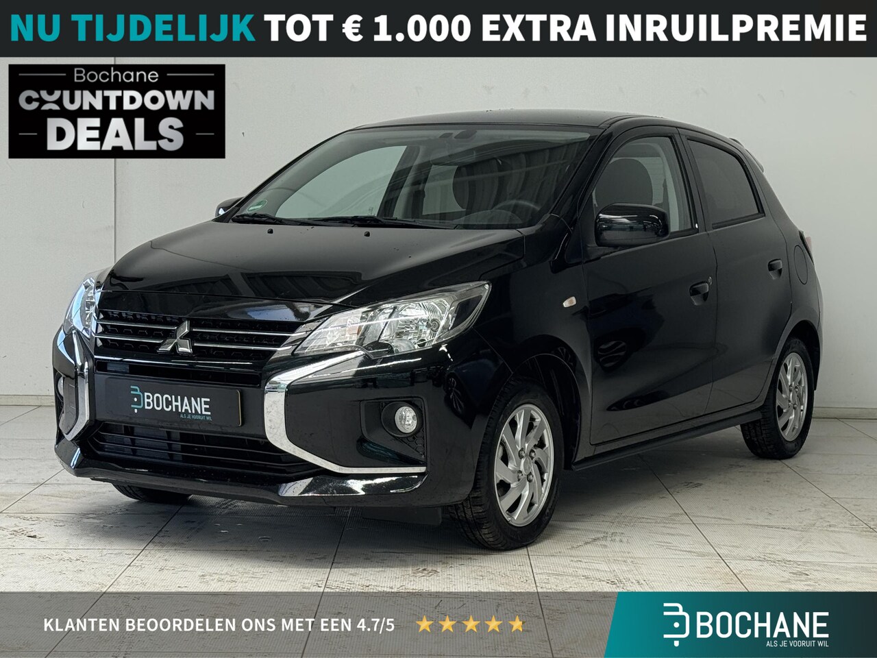 Mitsubishi Space Star - 1.2 Dynamic | Clima | Apple Carplay/Android Auto | Camera | - AutoWereld.nl