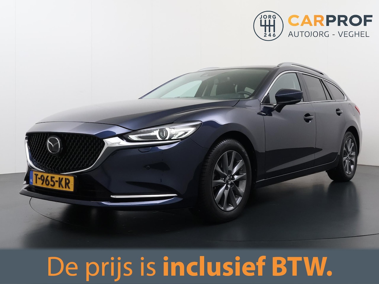 Mazda 6 Sportbreak - 2.0 SkyActiv-G 165 Centre-Line Trekhaak | 360 camera | Stoelverwarming | - AutoWereld.nl