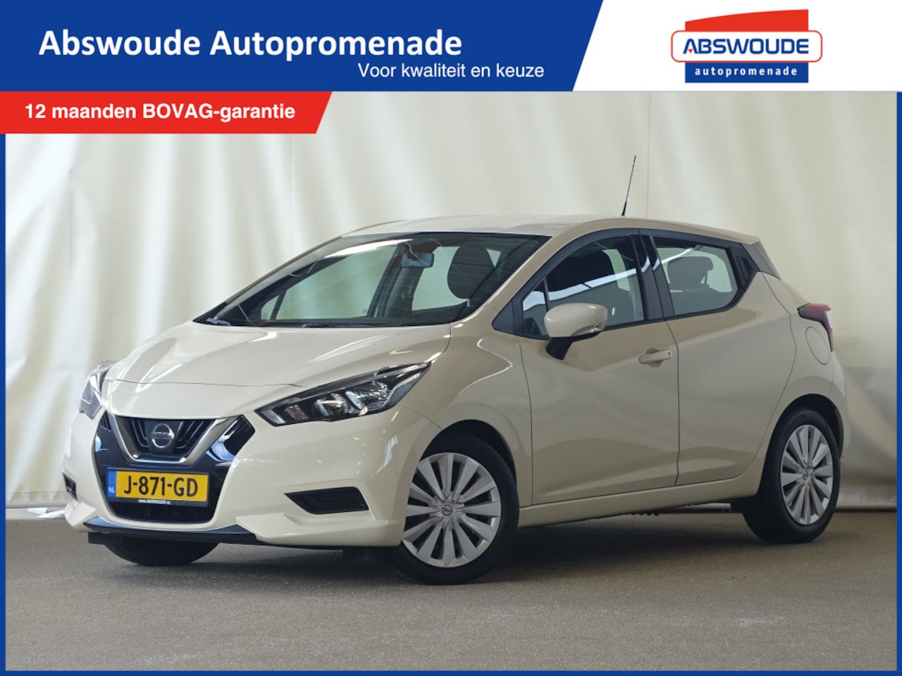 Nissan Micra - 1.0 IG-T Acenta | Airco | Apple Carplay/Android Auto - AutoWereld.nl