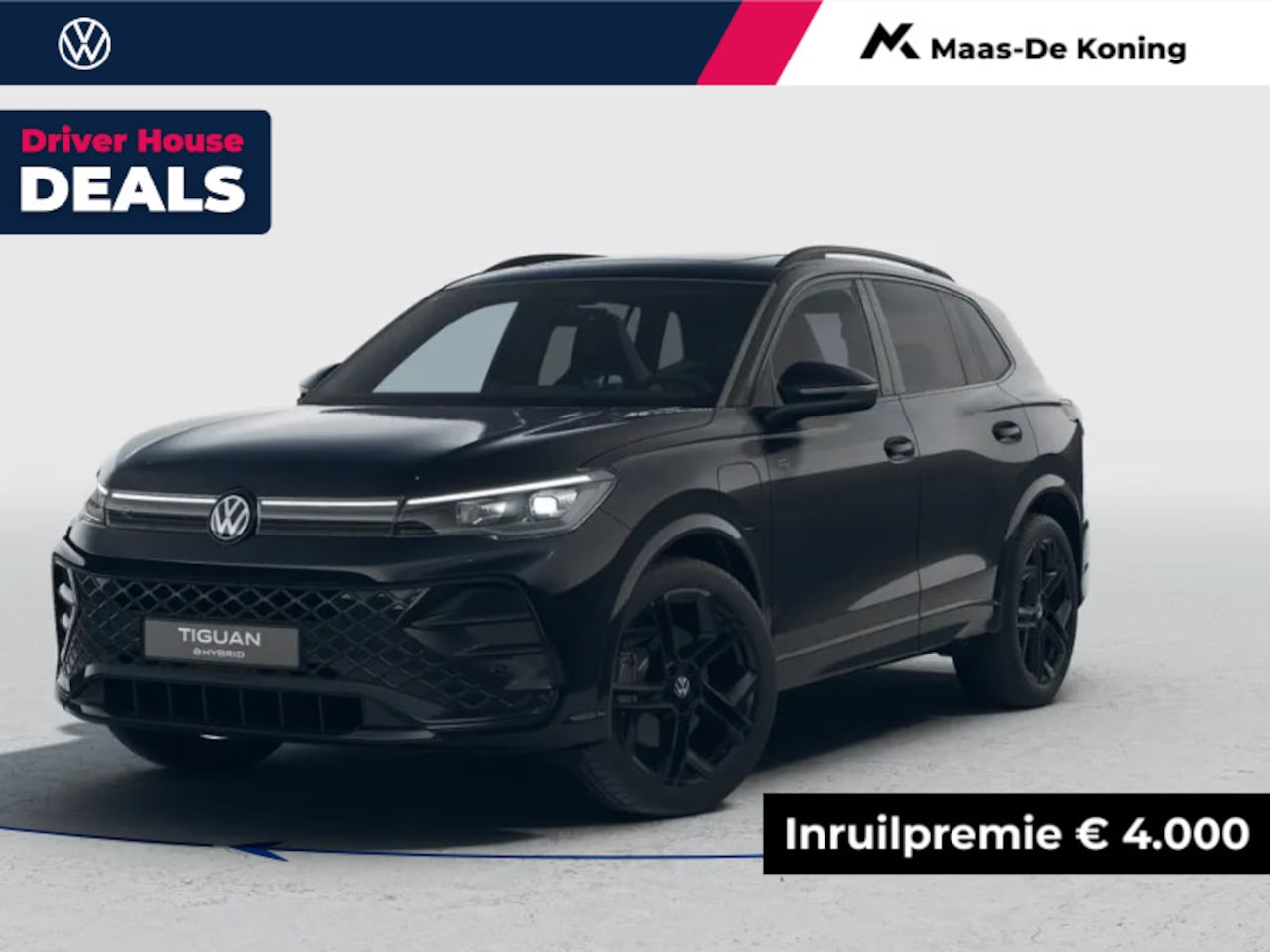Volkswagen Tiguan - R-Line Edition 1.5 eHybrid 204 PK 6 versn. DSG · Black Style Pakket · Comfort Pakket · Tre - AutoWereld.nl