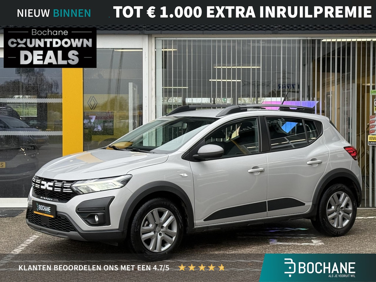 Dacia Sandero Stepway - 1.0 TCe 100 ECO-G Expression | NAP | 1e eigenaar | 100% dlr onderhouden | Navigatie | DAB - AutoWereld.nl