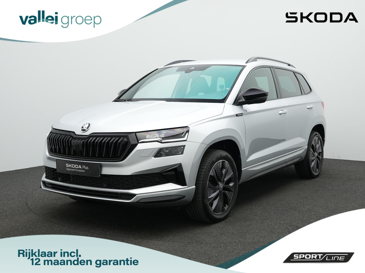 Skoda Karoq - 1.5 TSI ACT 150 pk DSG Sportline Business | Matrix LED | Stuur-/stoelverwarming | Achterui - AutoWereld.nl