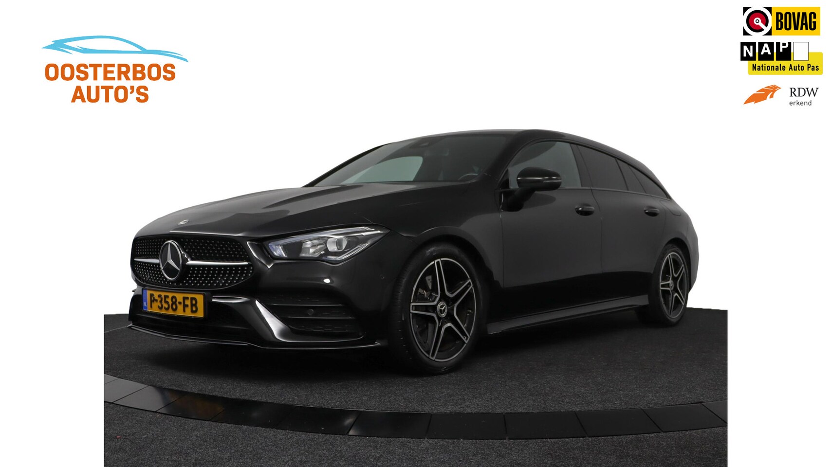 Mercedes-Benz CLA-klasse Shooting Brake - 200 Business Solution AMG Camera/Navi/Stoelverw/DAB/Automaat - AutoWereld.nl